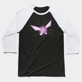 Glowing Fairy, Purple Baseball T-Shirt